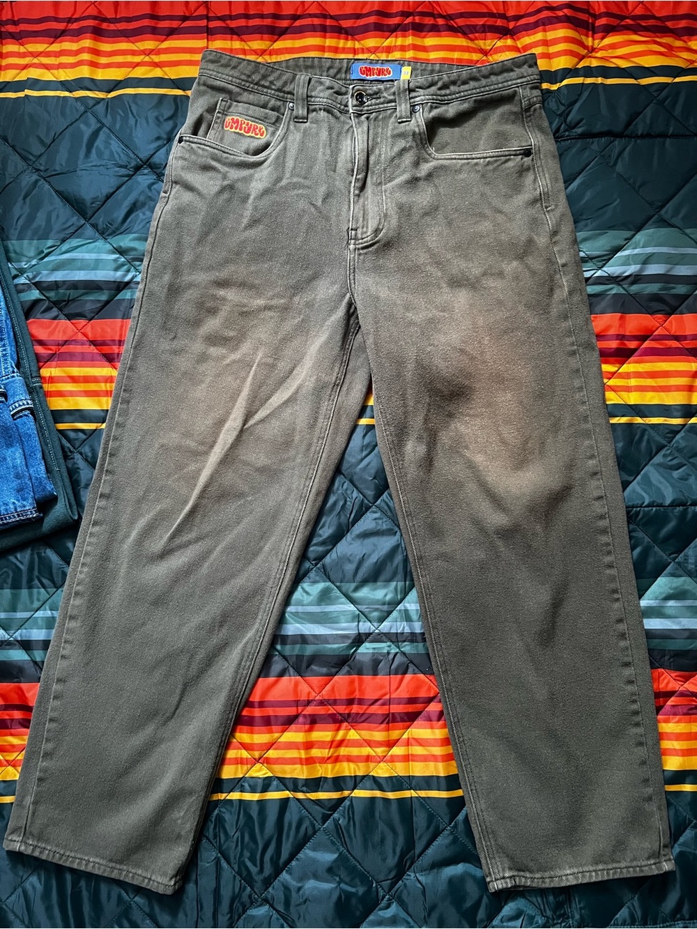 Empyre Olive Green Loose Pants